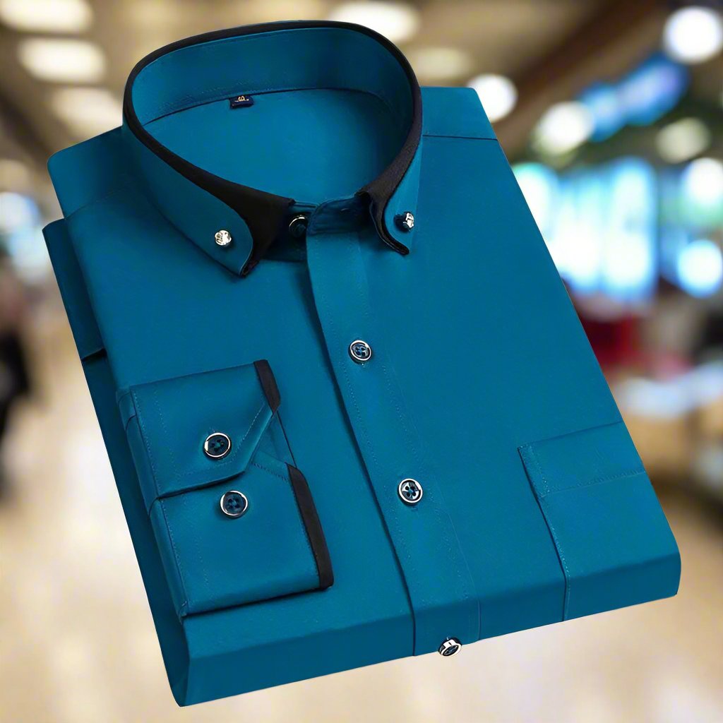 Chemise formelle business homme | Manches longues