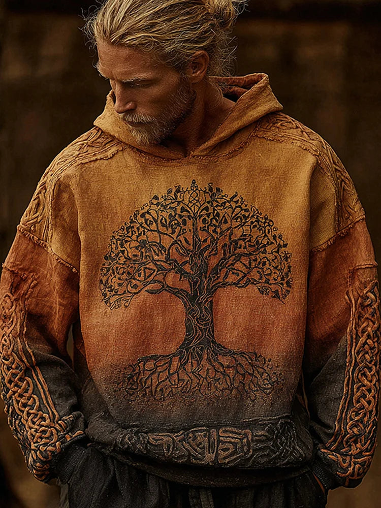 Homme Sweat à capuche Viking | Oversize