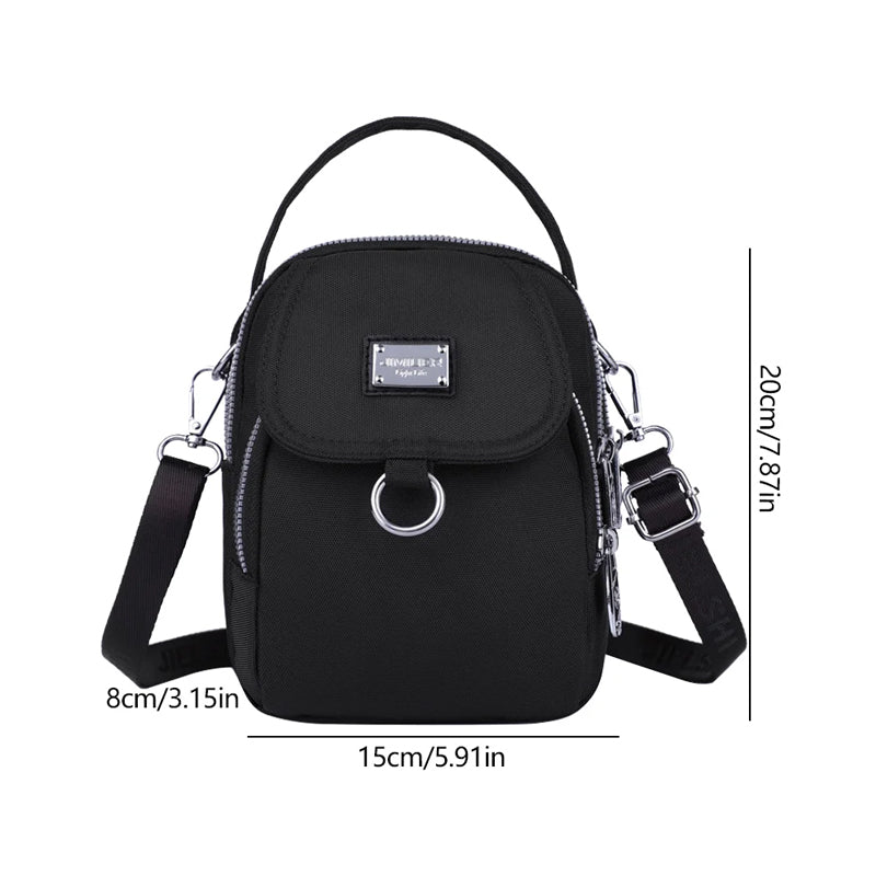 Sac bandoulière fonctionnel petit pour femme