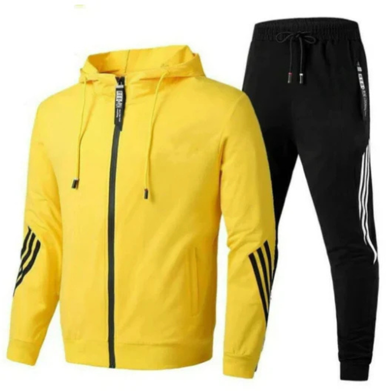 Survêtement sportif pour hommes | Ensemble deux pièces