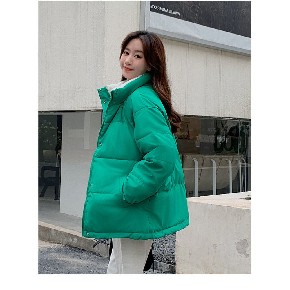 Doudoune réversible manteau double face pour femmes – Milena