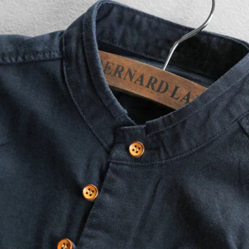 Chemise élégante homme | Col mao