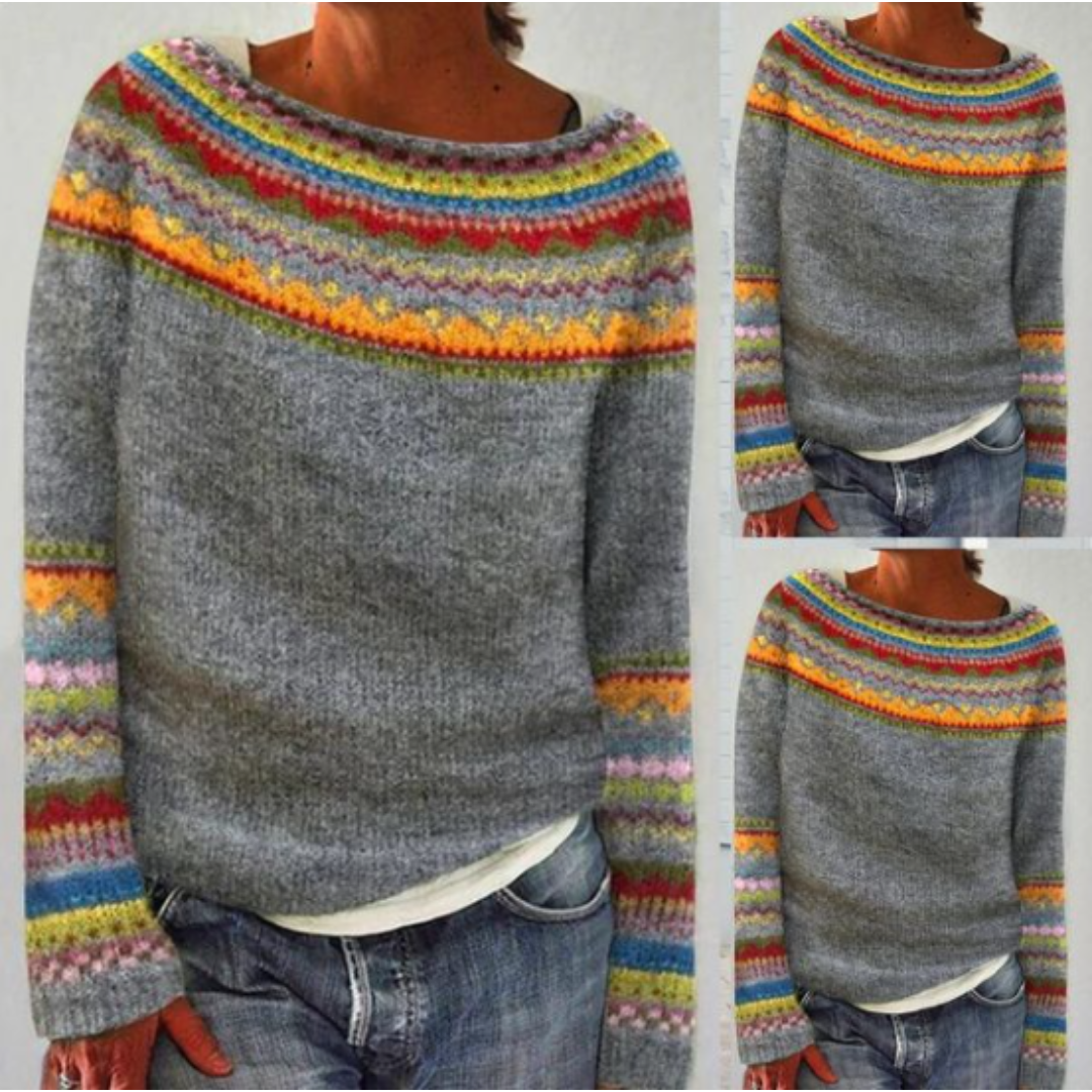 Pull en grosse maille femme | Court