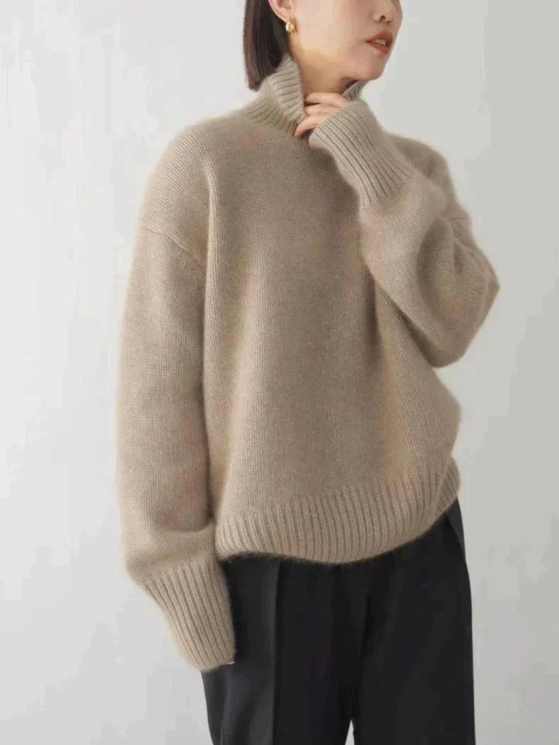 Pull à col roulé long pour femmes | Long