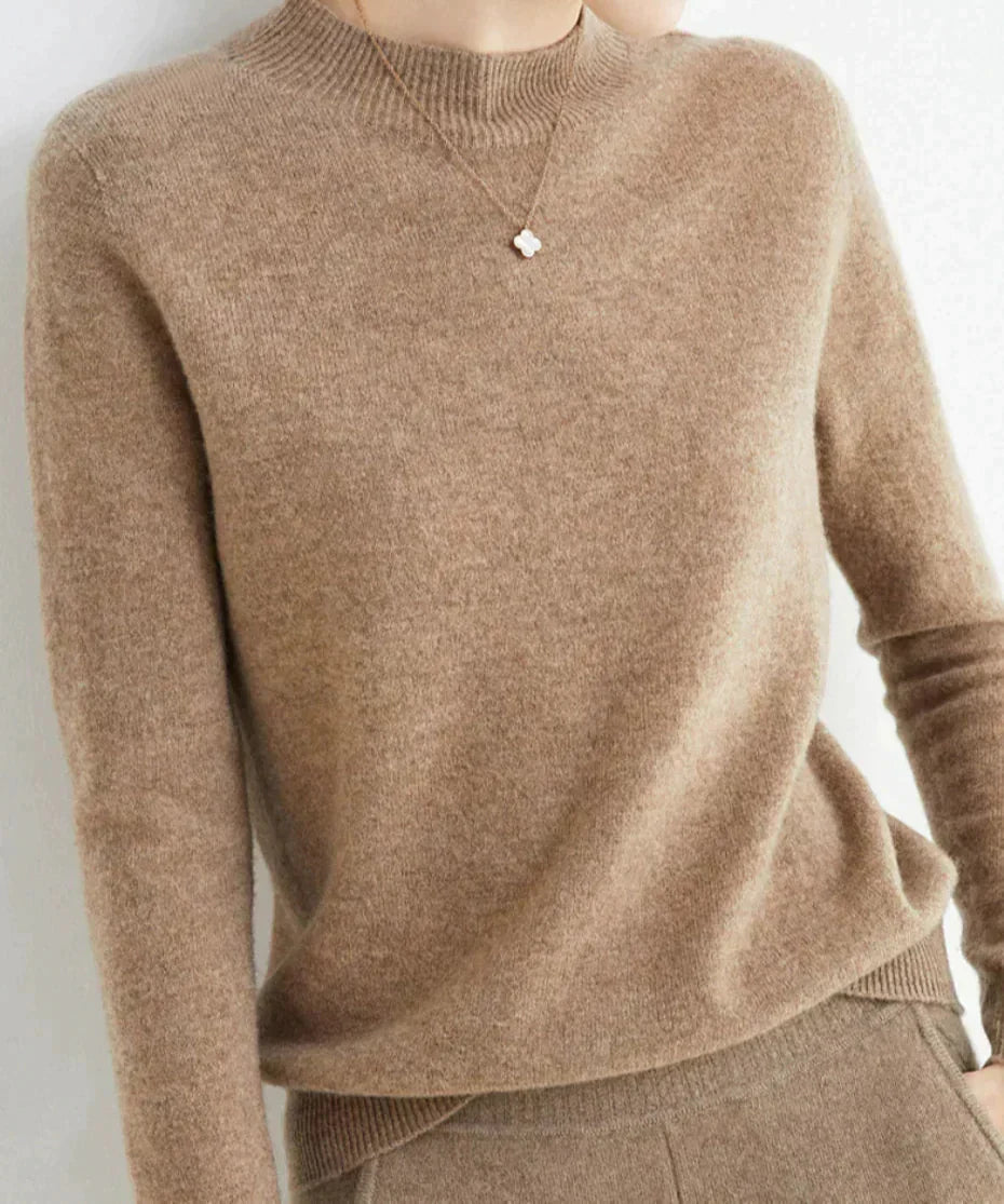 Pull doux et court pour femme