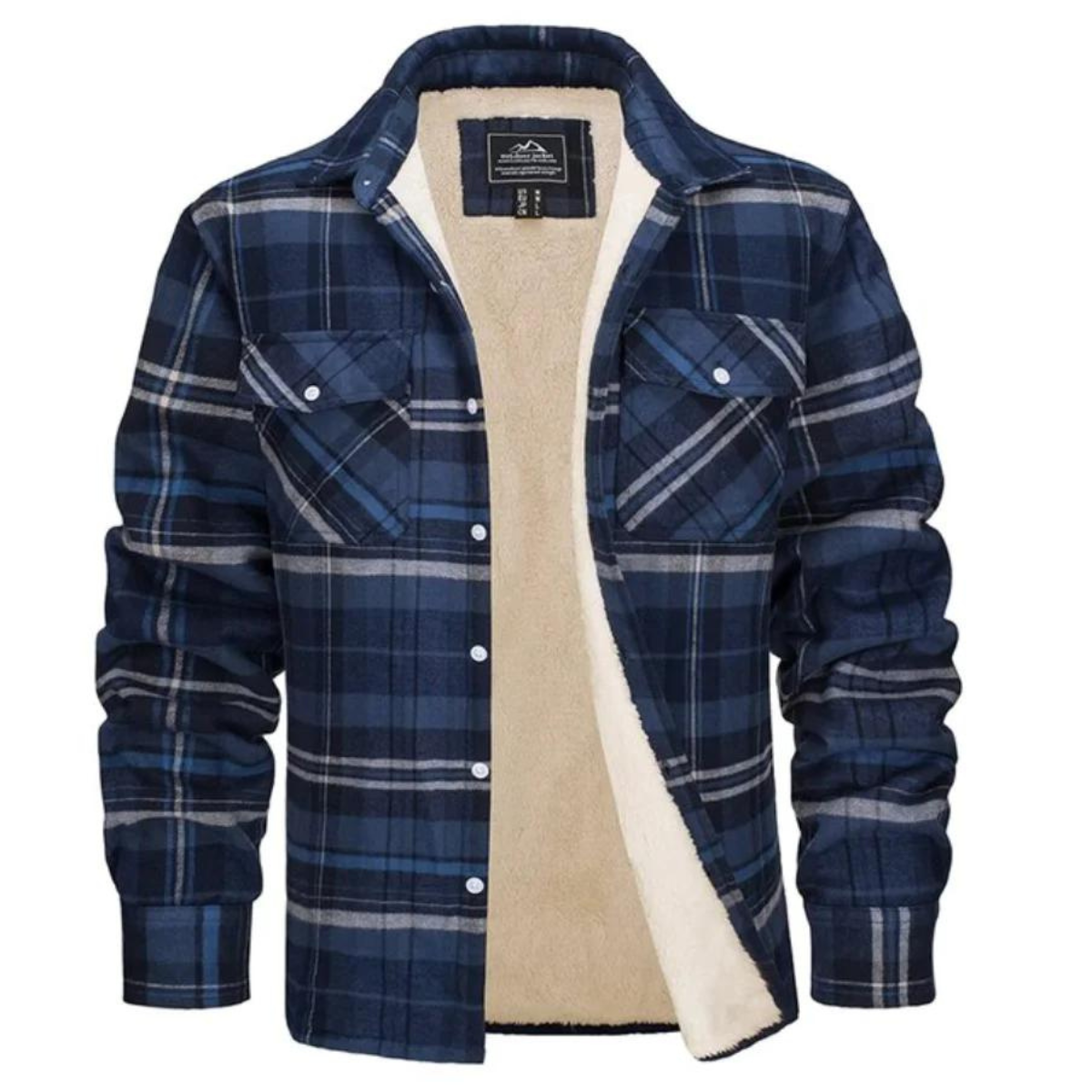 Veste d'hiver pour hommes | Chemise