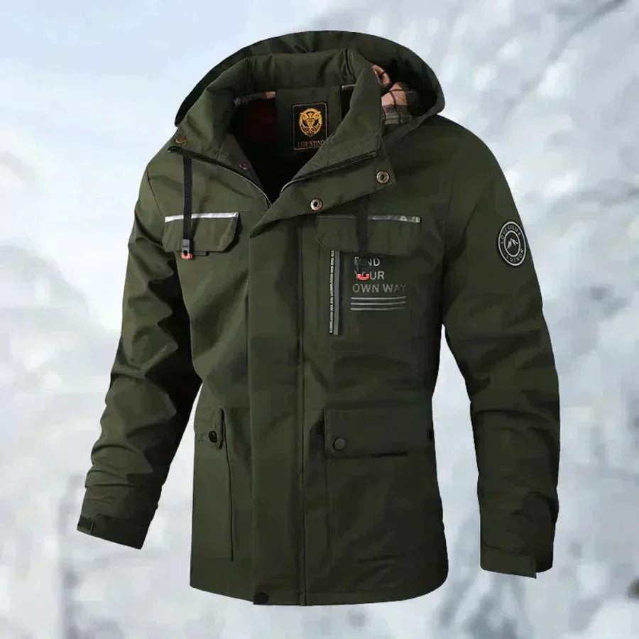 Veste d'hiver imperméable pour homme | Plein air
