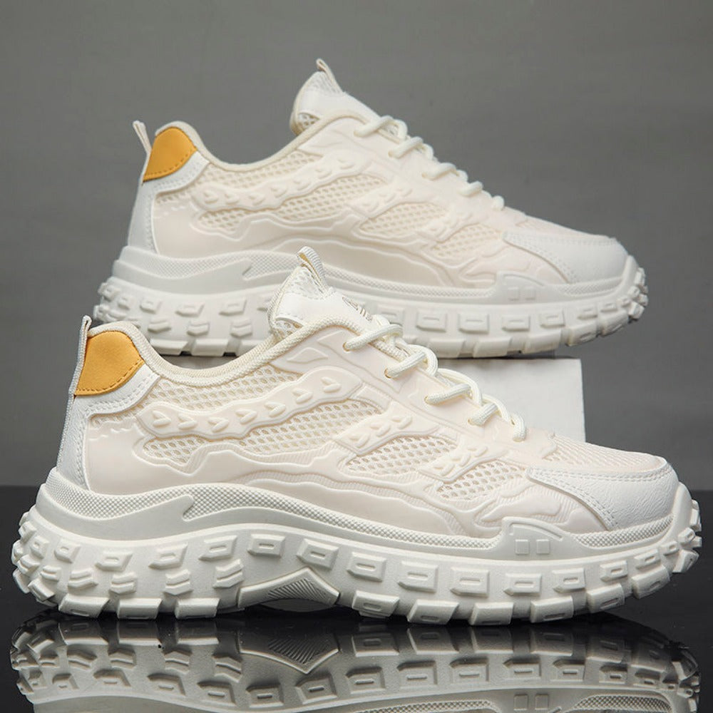 Sneaker da corsa da uomo in mesh con lacci – Nicolet