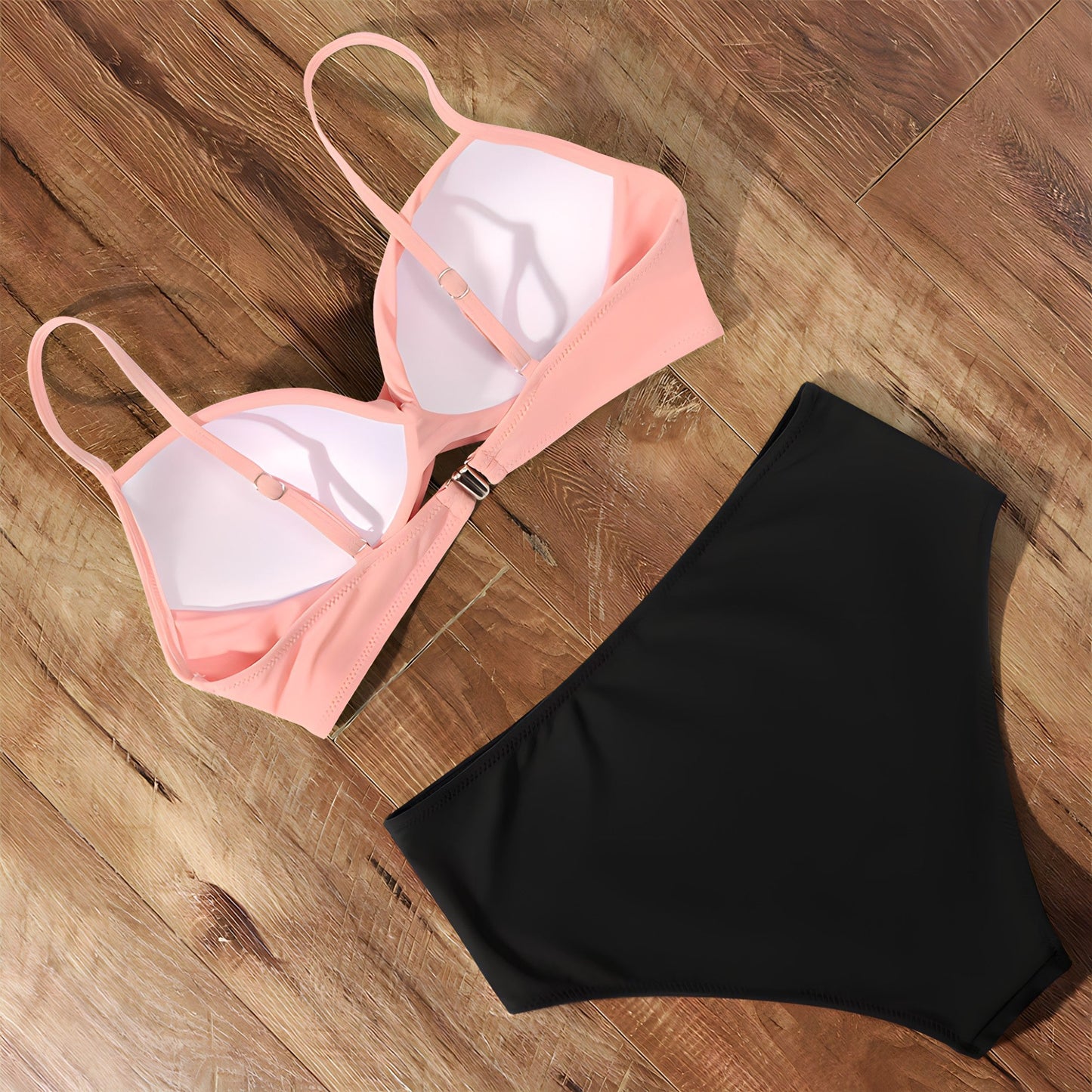 Ensemble bikini taille haute pour femmes | Push-up
