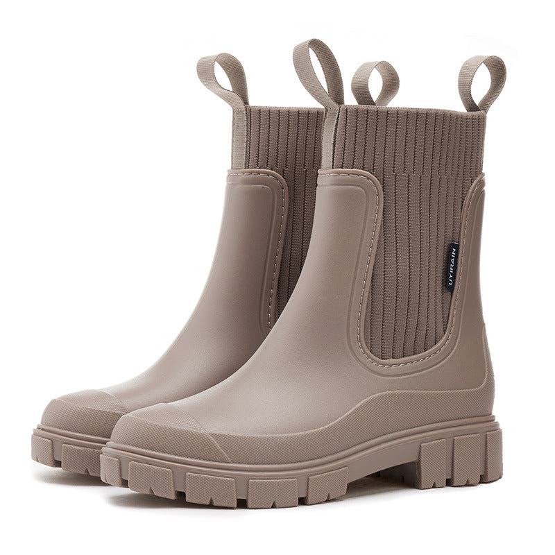 Bottes de pluie en caoutchouc pour femmes | Imperméables