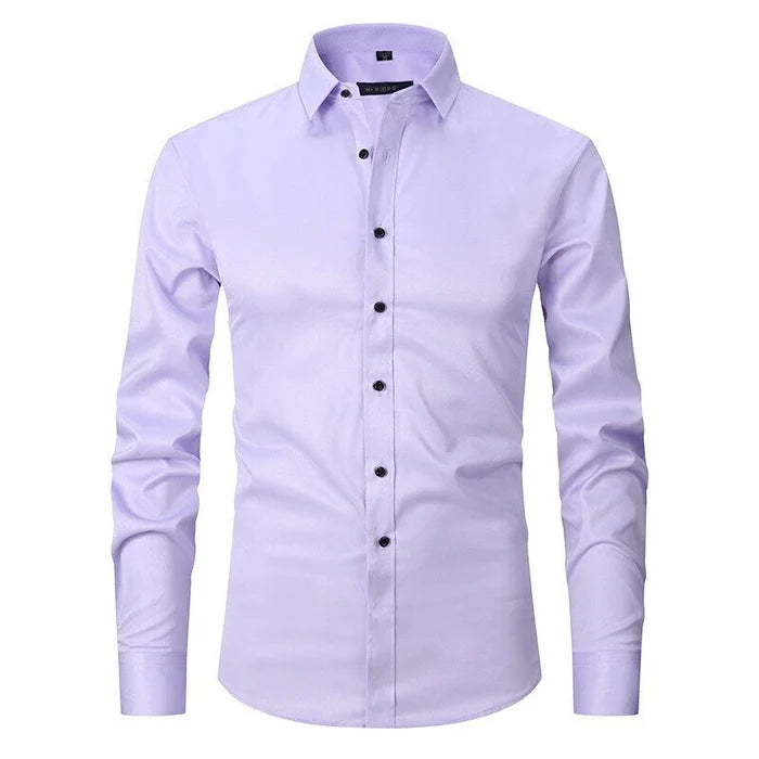 Chemise business décontractée homme | Manches longues