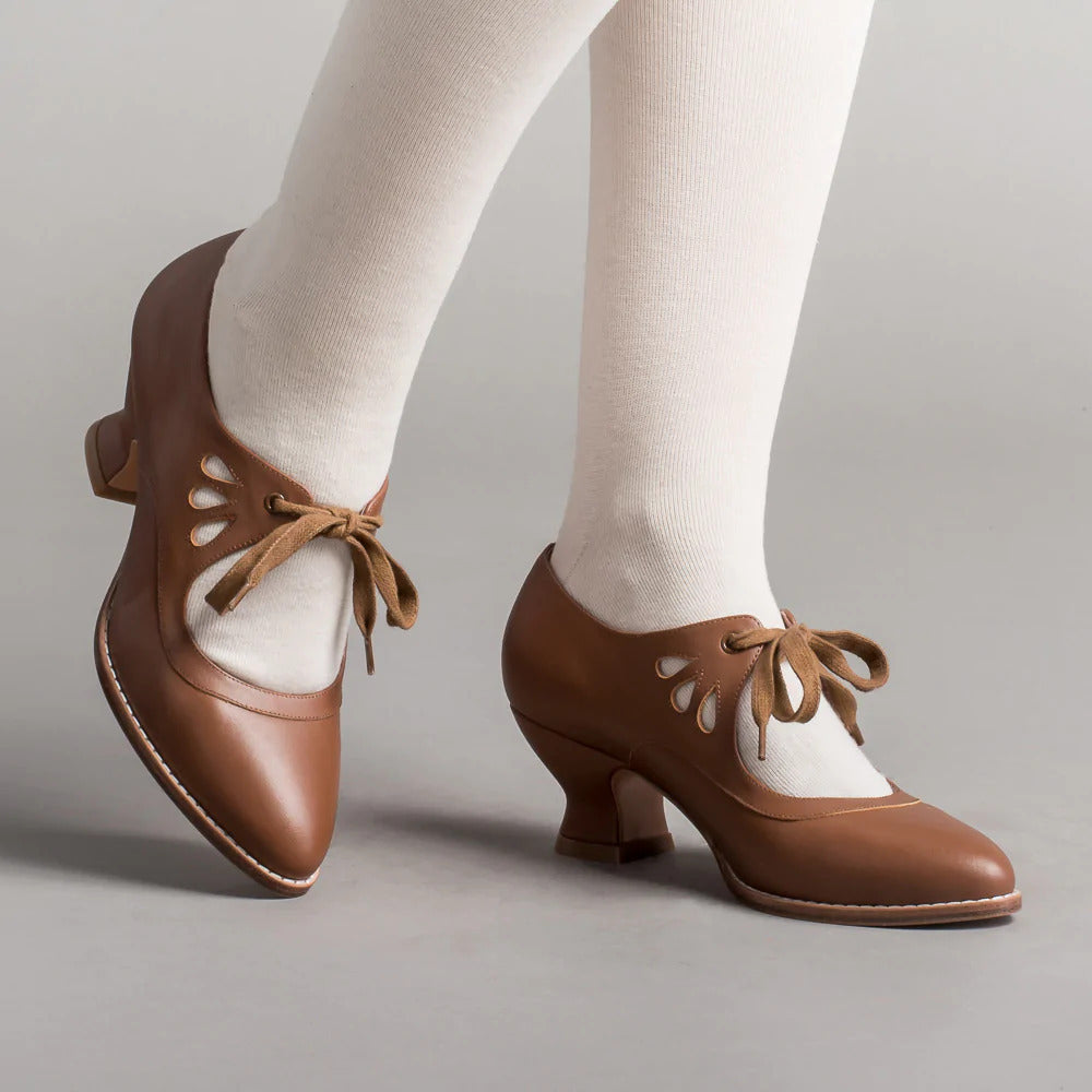 Escarpins vintage pour femmes | À lacets