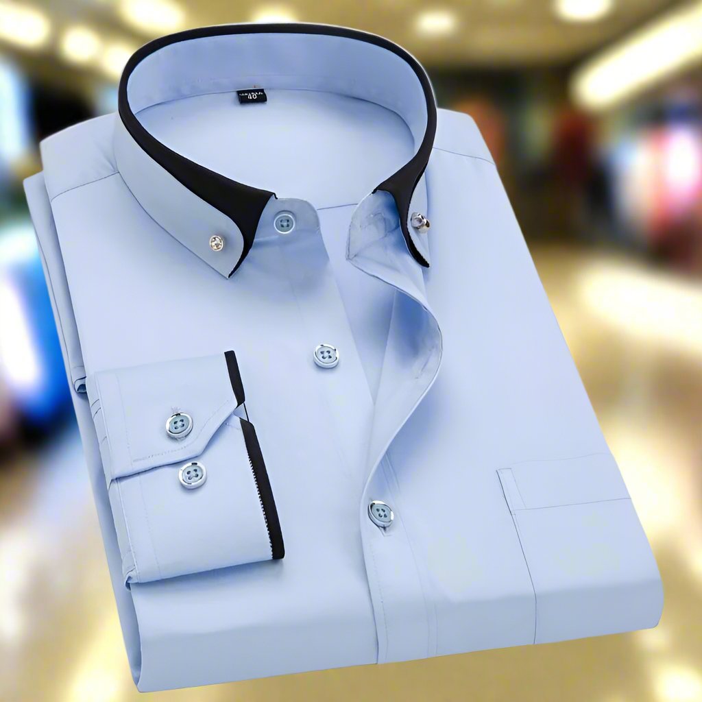 Chemise classique homme | manches longues