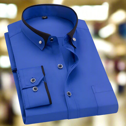 Chemise classique homme | manches longues