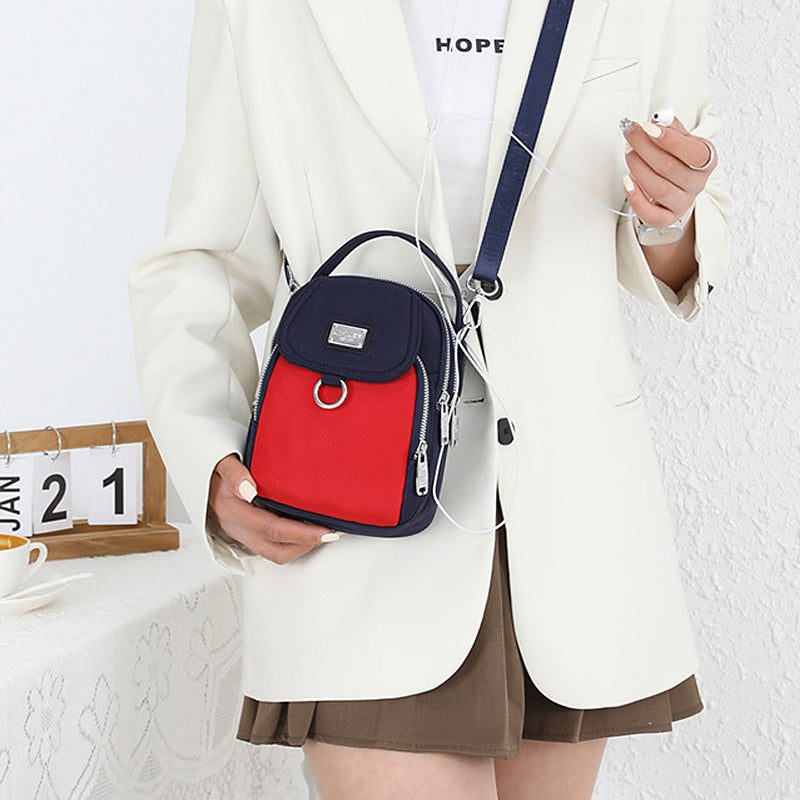Sac bandoulière fonctionnel petit pour femme