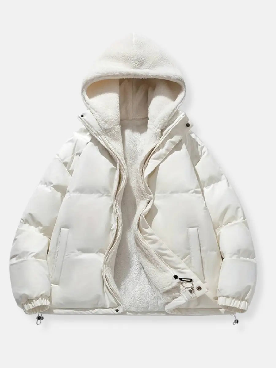 Herren Reißverschluss Daunenjacke | Warm