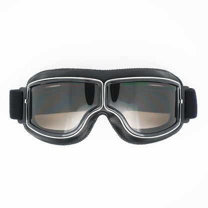 Lunettes de moto vintage polarisées pour homme