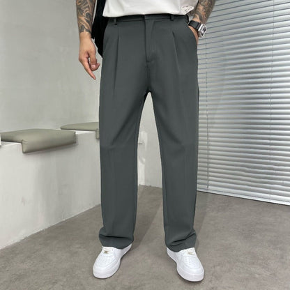 Pantaloni estivi uomo con pieghe | Vestibilità comoda