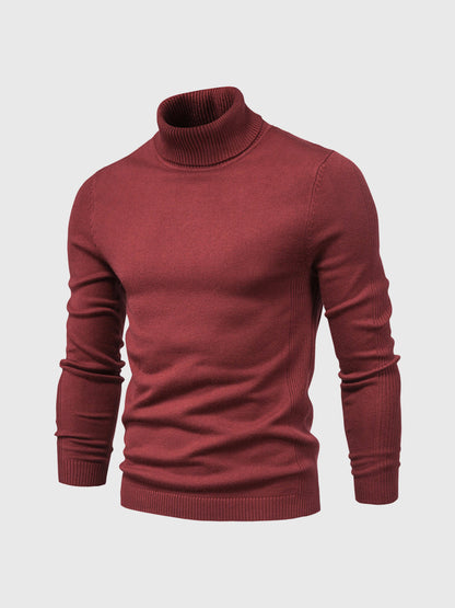 Homme Pull col roulé court | Lavable