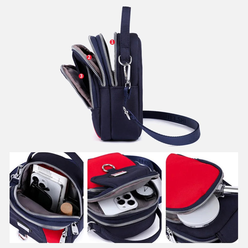Sac bandoulière fonctionnel petit pour femme