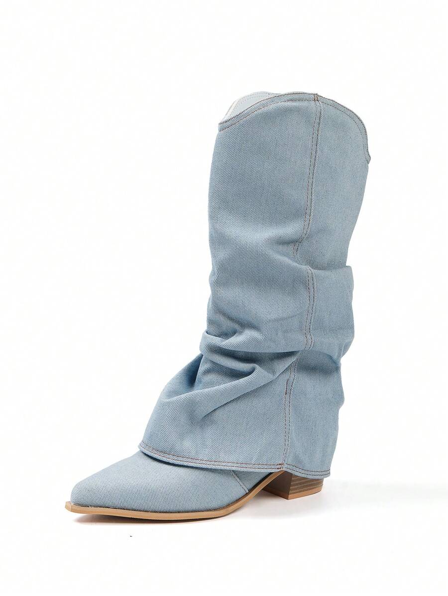 Bottes western à talons hauts pour femmes | Bout pointu
