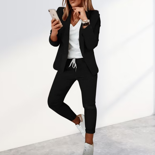 Damen Lässig Büro Anzug | Blazer und Hose
