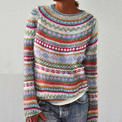 Pull en grosse maille femme | Court