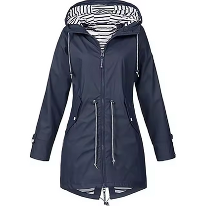 Chaqueta de invierno impermeable para mujer | Larga