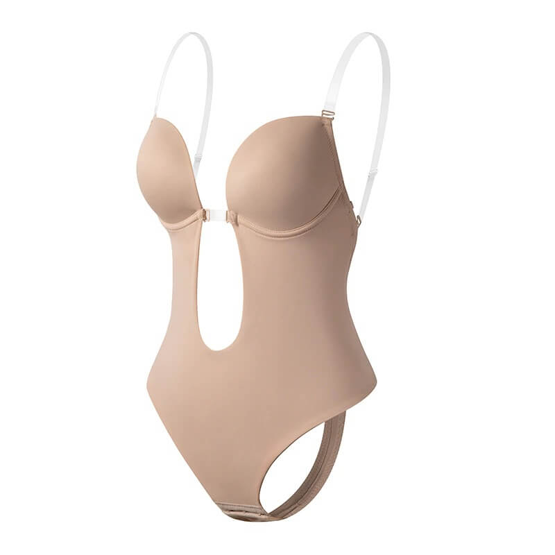 Soutien-gorge gainant dos nu femme | avec contrôle du ventre