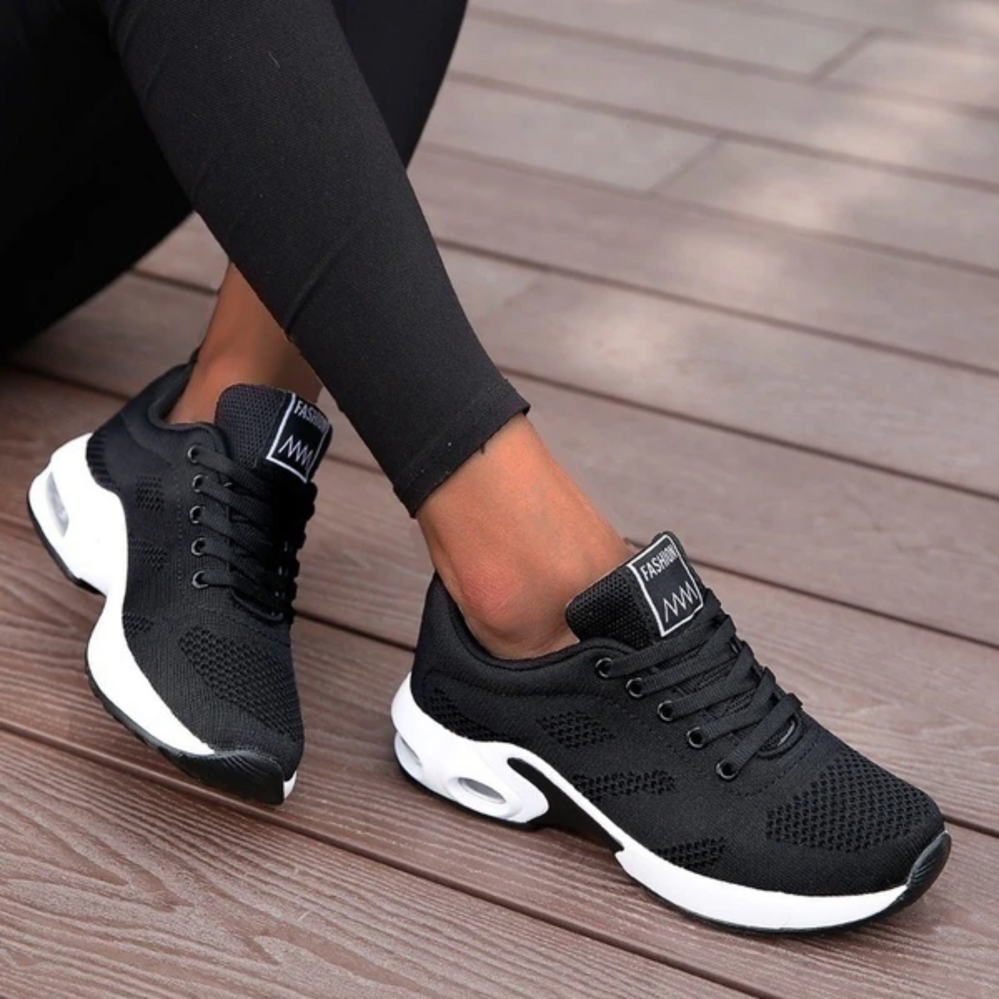 Damen Lässige Lauf Sneaker | Schnürverschluss