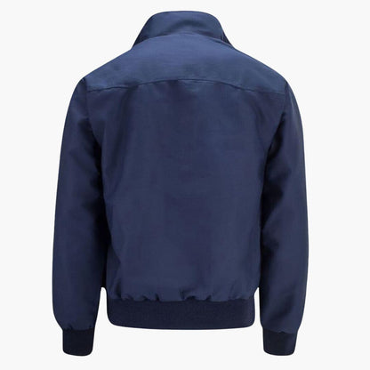 Veste d'hiver homme à bords-côtes | Fermeture éclair