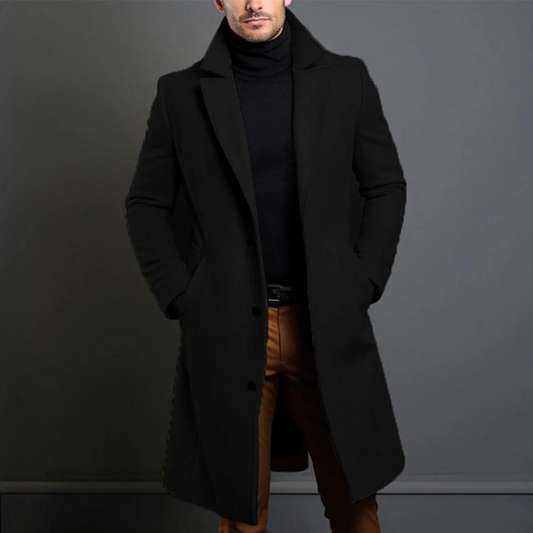 Homme Manteau long élégant | Hiver