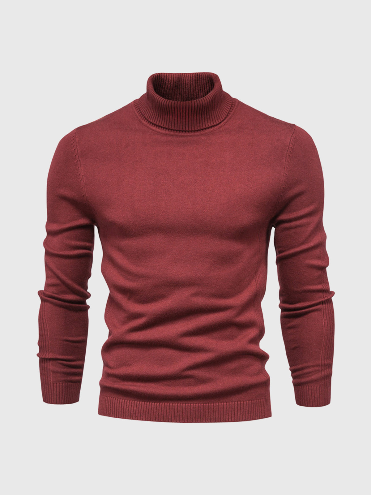 Homme Pull col roulé court | Lavable