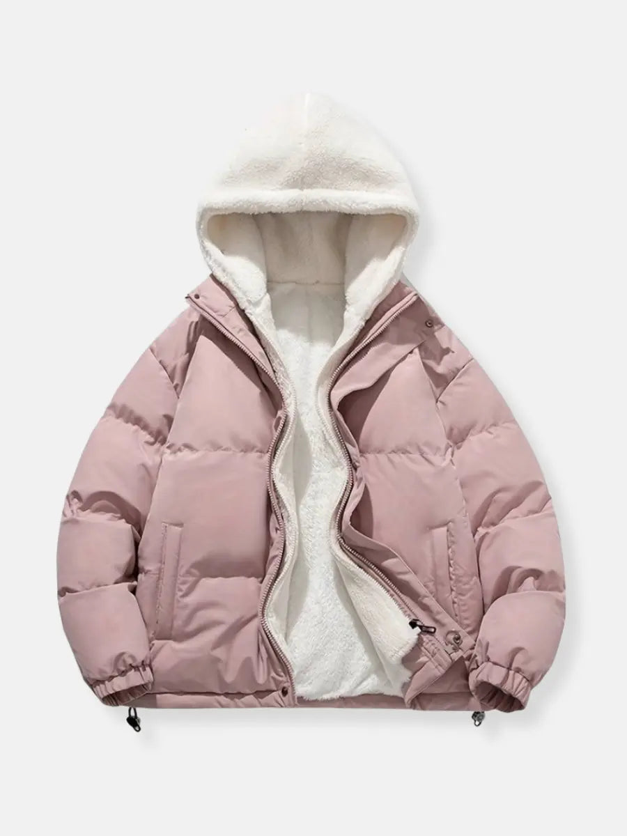 Herren Reißverschluss Daunenjacke | Warm