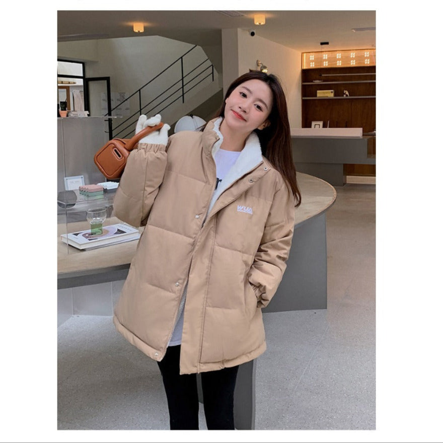 Doudoune réversible manteau double face pour femmes – Milena
