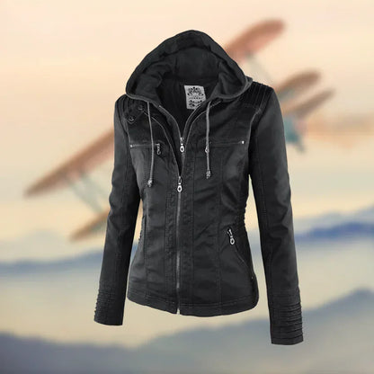 Veste d'hiver de mi-saison élégante pour femme