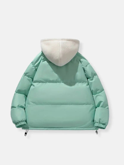 Herren Reißverschluss Daunenjacke | Warm