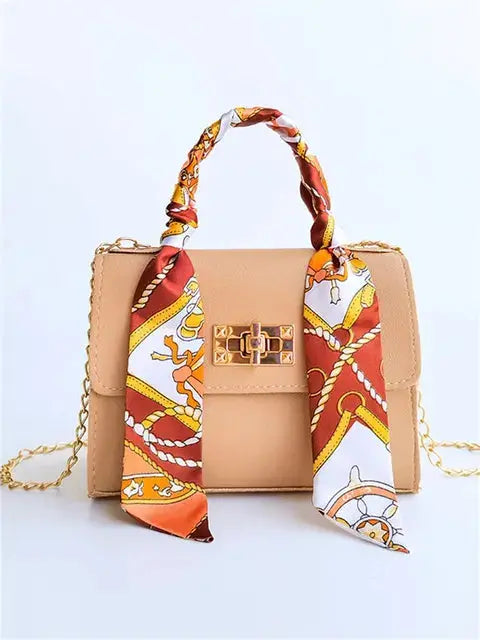 Sac à main femme | Avec détail foulard