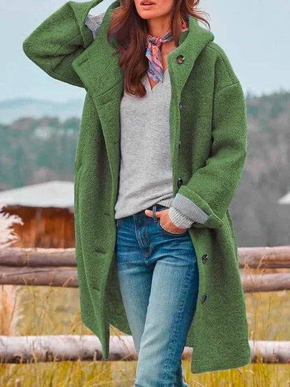 Manteau long de mi-saison pour femme | Hiver
