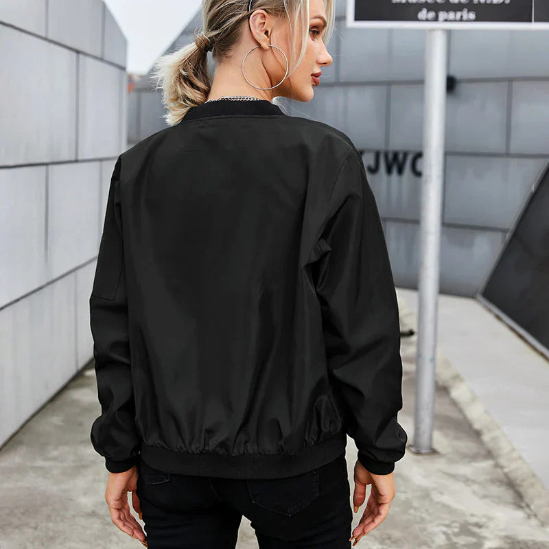 Damen Bomber Winterjacke | Kurz