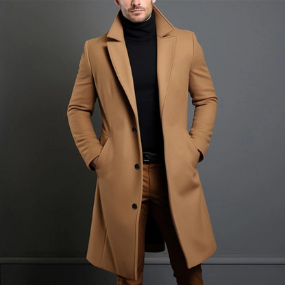 Homme Manteau long élégant | Hiver