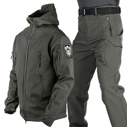 Veste et pantalon d'hiver imperméables pour hommes | Fonctionnelle