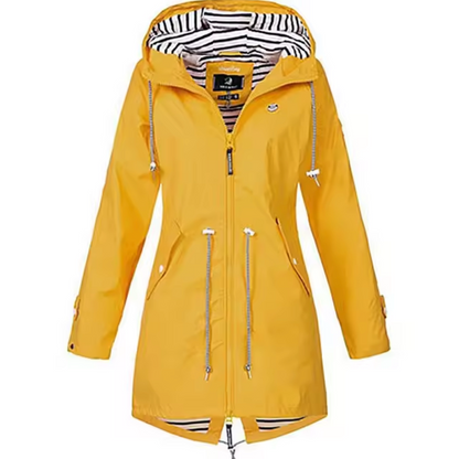 Chaqueta de invierno impermeable para mujer | Larga