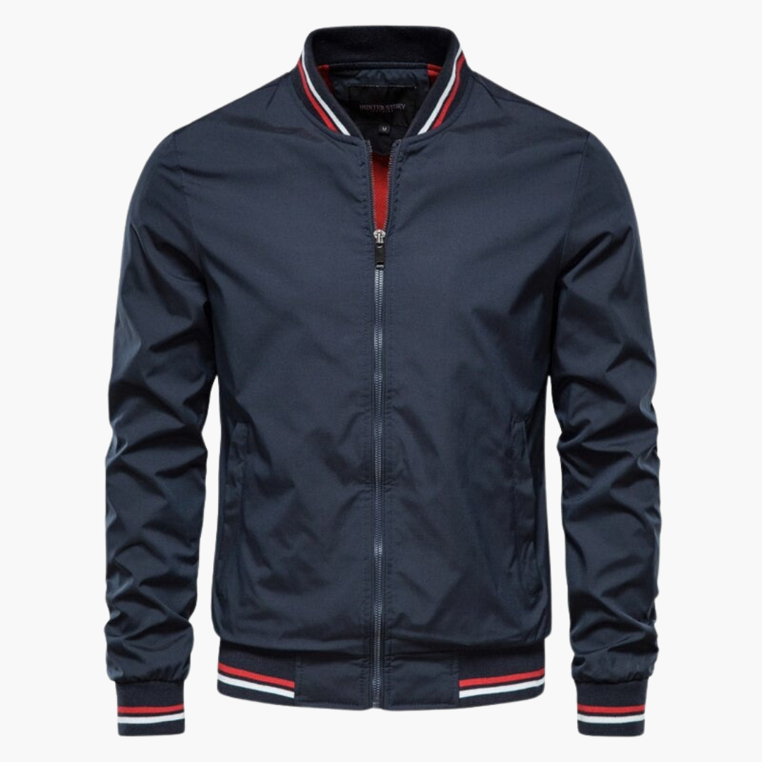 Chaqueta bomber de invierno para hombre | Con cremallera