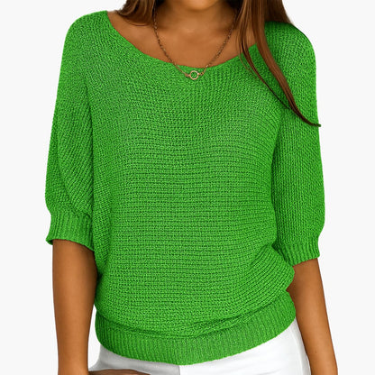 Blouse en maille femme | Élégante