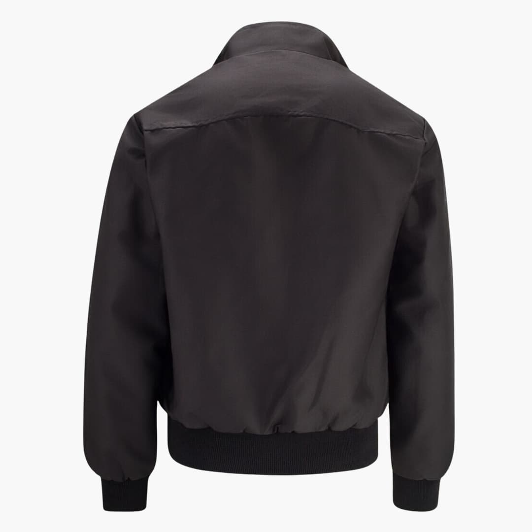 Veste d'hiver homme à bords-côtes | Fermeture éclair