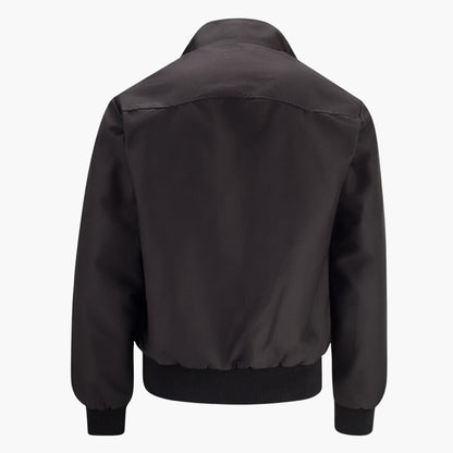 Veste d'hiver homme à bords-côtes | Fermeture éclair