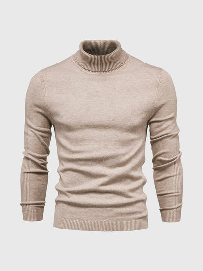 Homme Pull col roulé court | Lavable