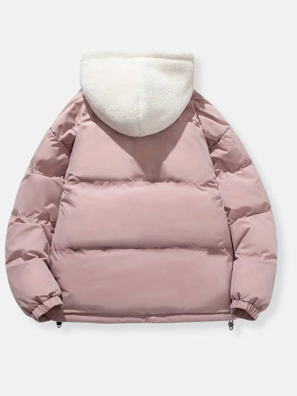 Herren Reißverschluss Daunenjacke | Warm