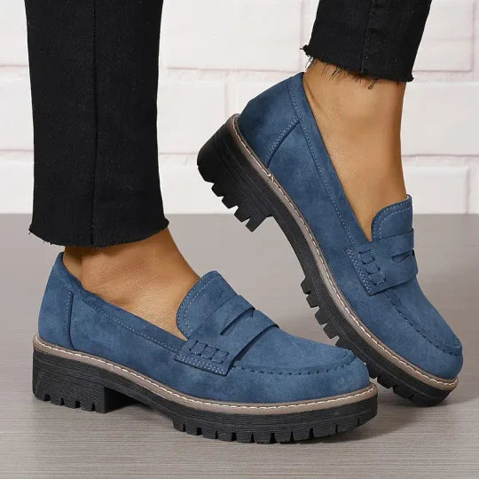 Mocassins plateforme femme | Enfilage facile